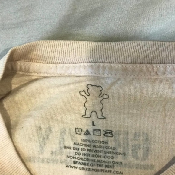 Grizzly Griptape T-Shirt, Men's L - Picture 3 of 5